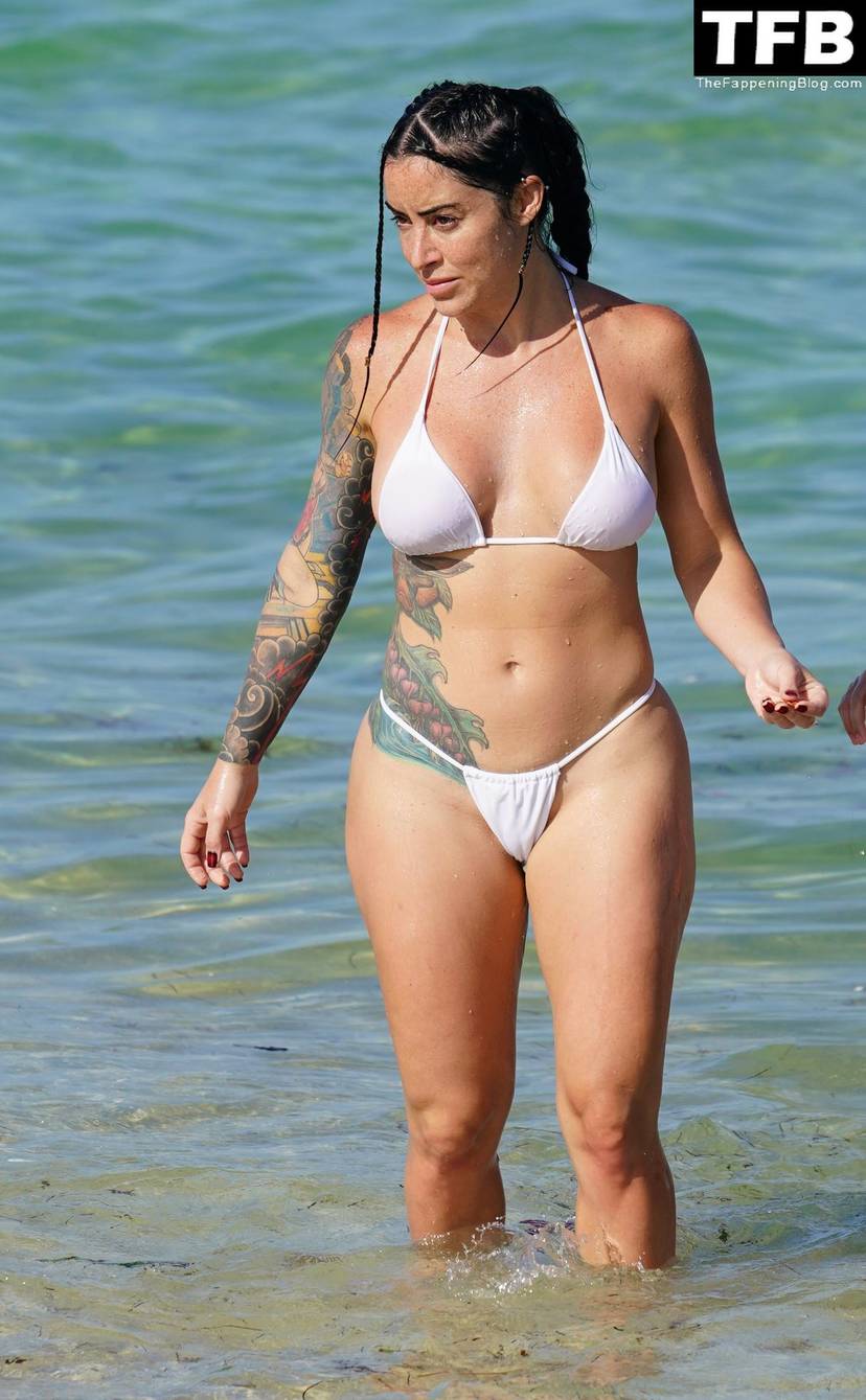 Alysia Magen on Beach Bikini 1