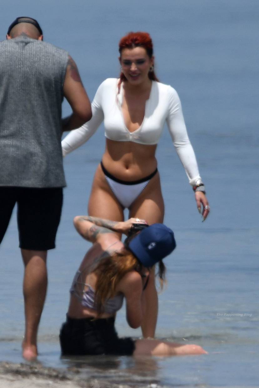 Bella Thorne on Beach Bikini Photoshoot 12