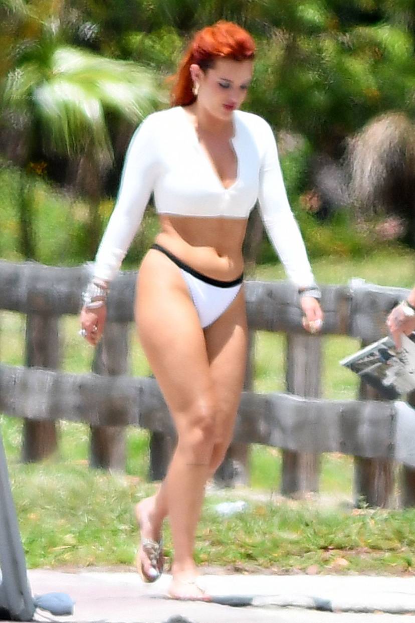 Bella Thorne on Beach Bikini Photoshoot 53