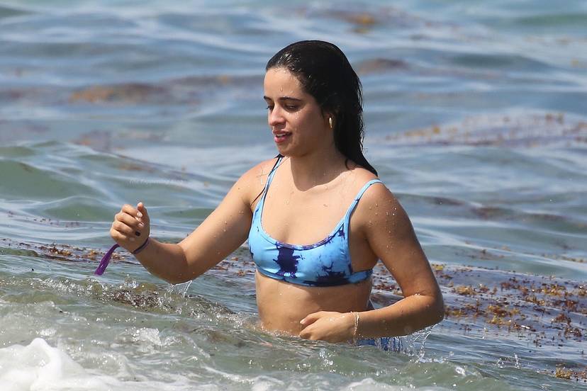 Camila Cabello on Beach 9