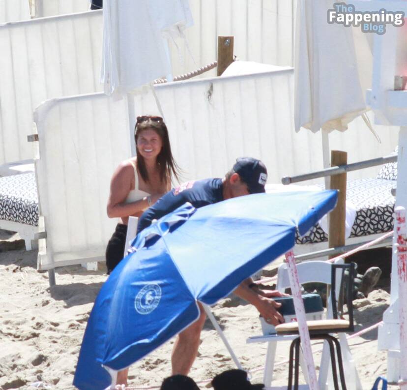 Chanel West Coast on Beach Bikini Butt 1