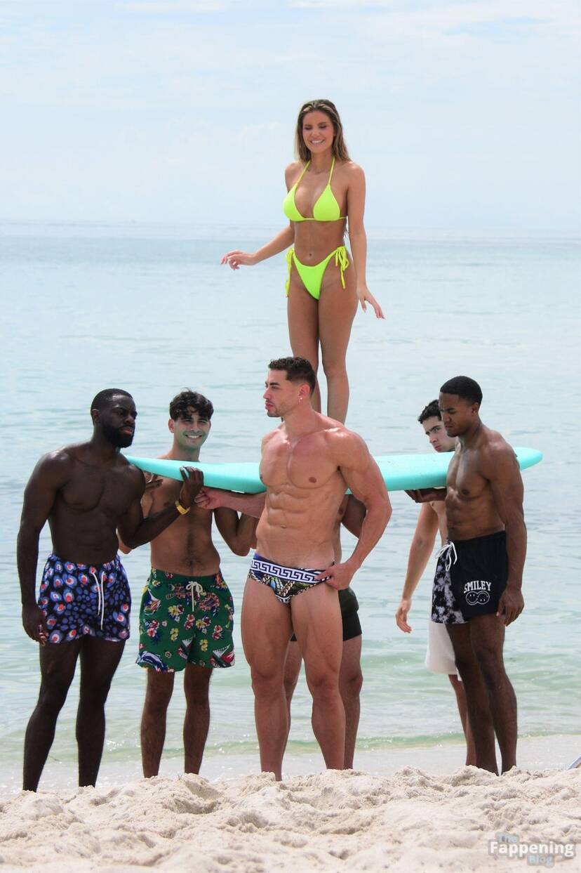 Iris Kendall on Beach Bikini 1