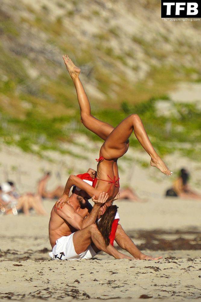 Izabel Goulart on Beach Bikini 33