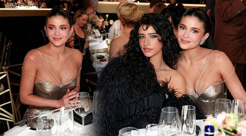 Kylie Jenner Sexy Dress 1