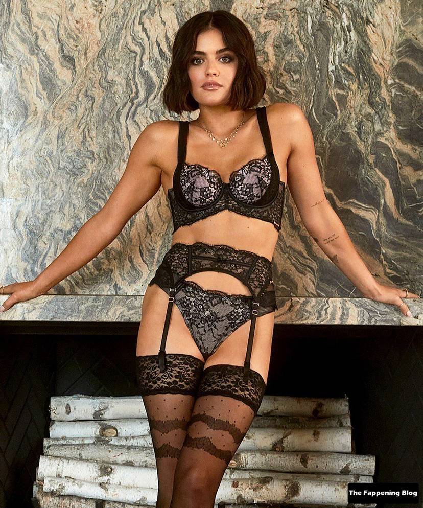 Lucy Hale Sexy Lingerie 1