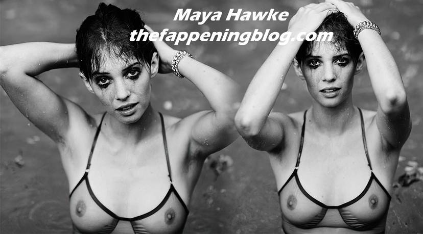 Maya Hawke Nude Tits 1