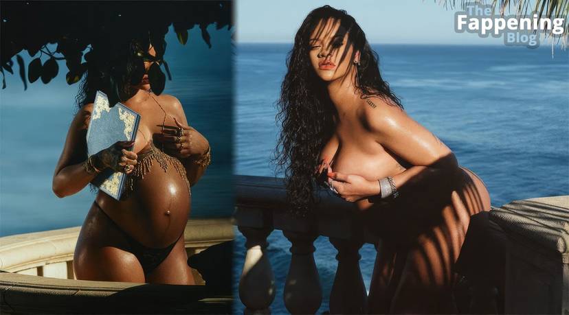 Rihanna Topless 1