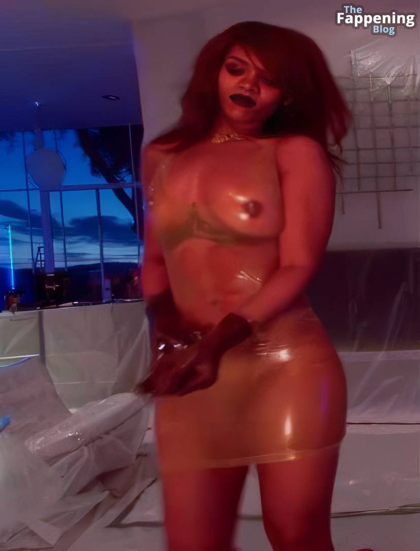 Rihanna Nude Tits 1