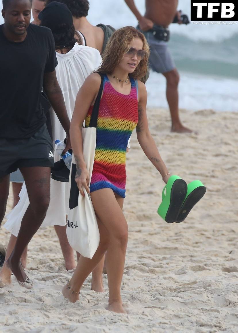 Rita Ora on Beach 22