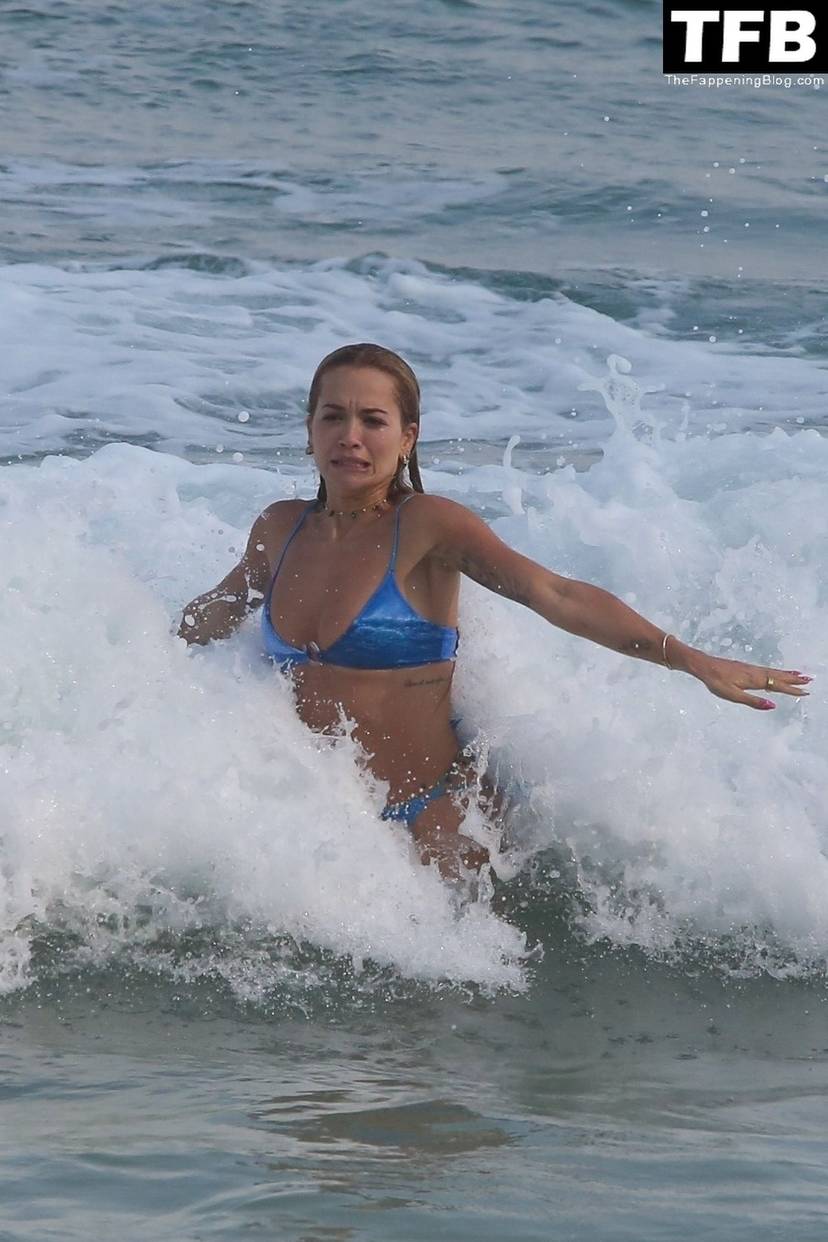Rita Ora on Beach 24