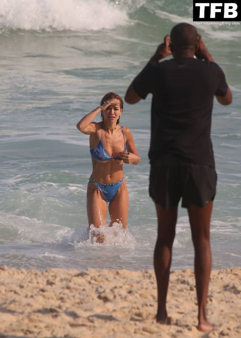 Rita Ora on Beach 48
