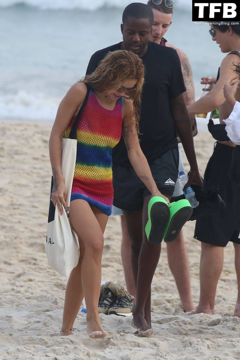 Rita Ora on Beach 68