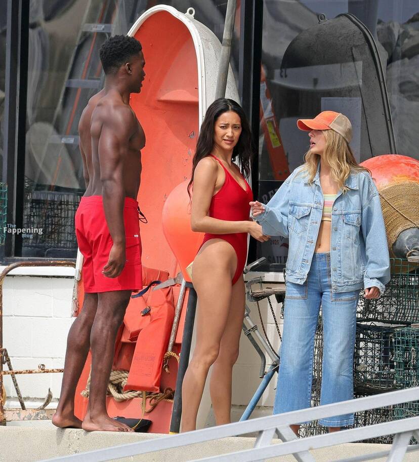 Shay Mitchell Sexy on Beach 1